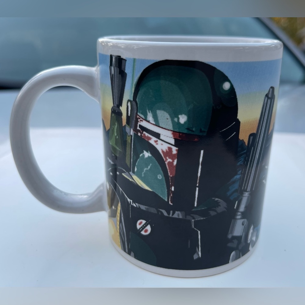 Star Wars Coffee Cup Mug By Galerie.
Boba Fett Greedo